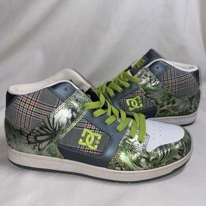 green dc high tops
